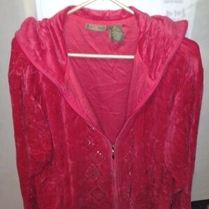 Jane Ashley Pink Casual Jacket